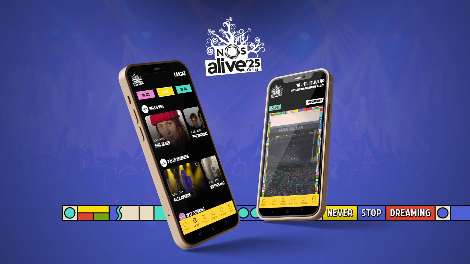 NOS Alive: Uma App que renova a cada edição