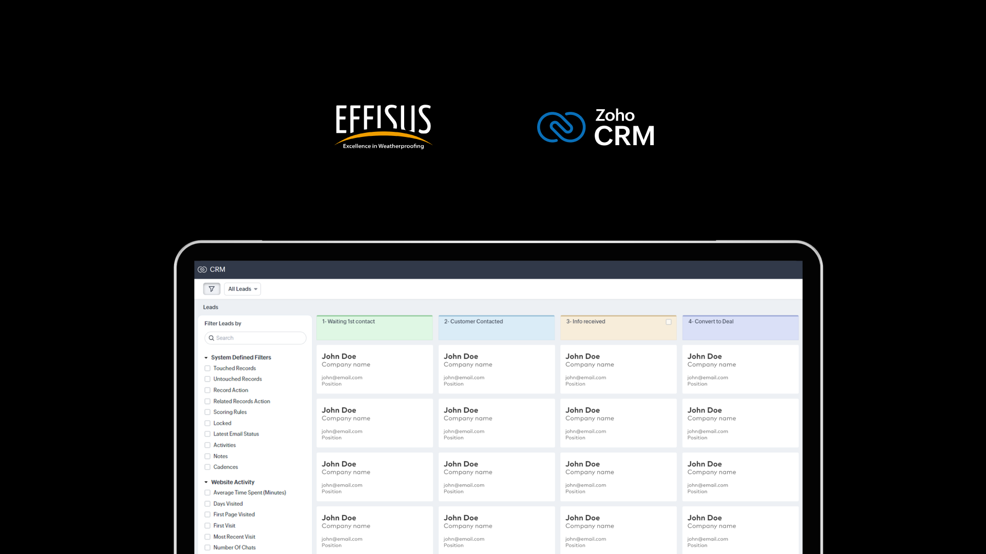 EFFISUS: Zoho CRM