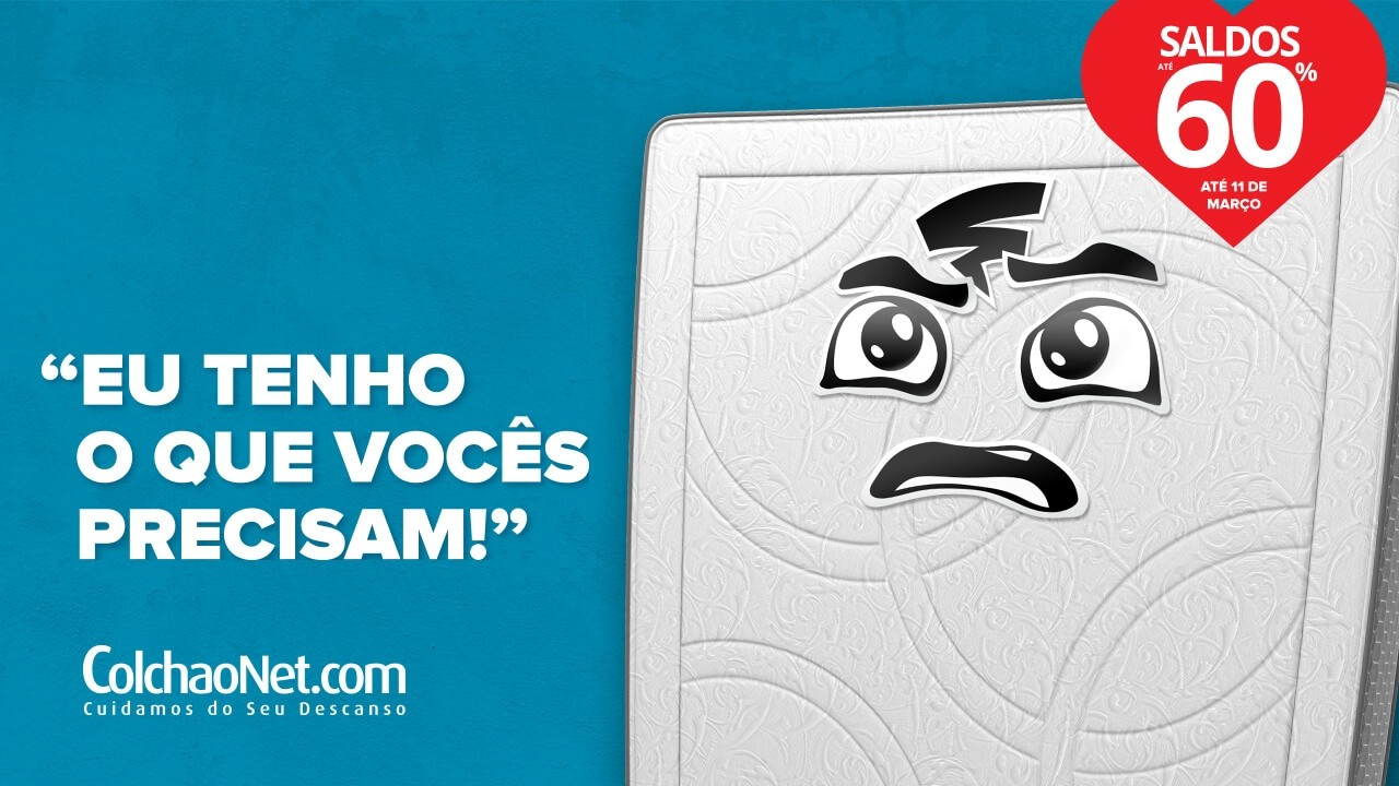 ColchaoNet: Campanha Publicitária de Saldos