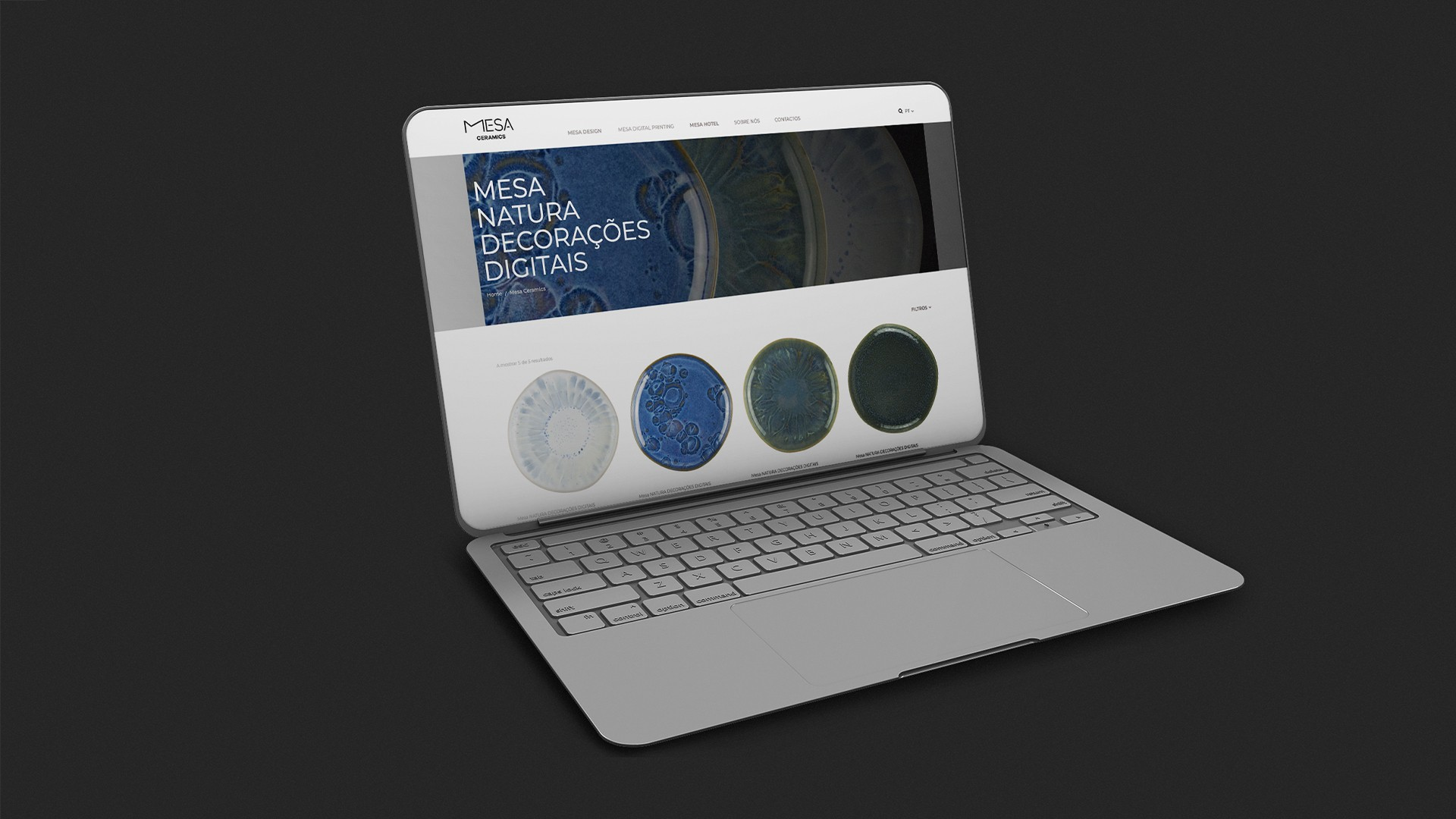 Mesa Ceramics - Website - Fullscreen - LOBA.cx