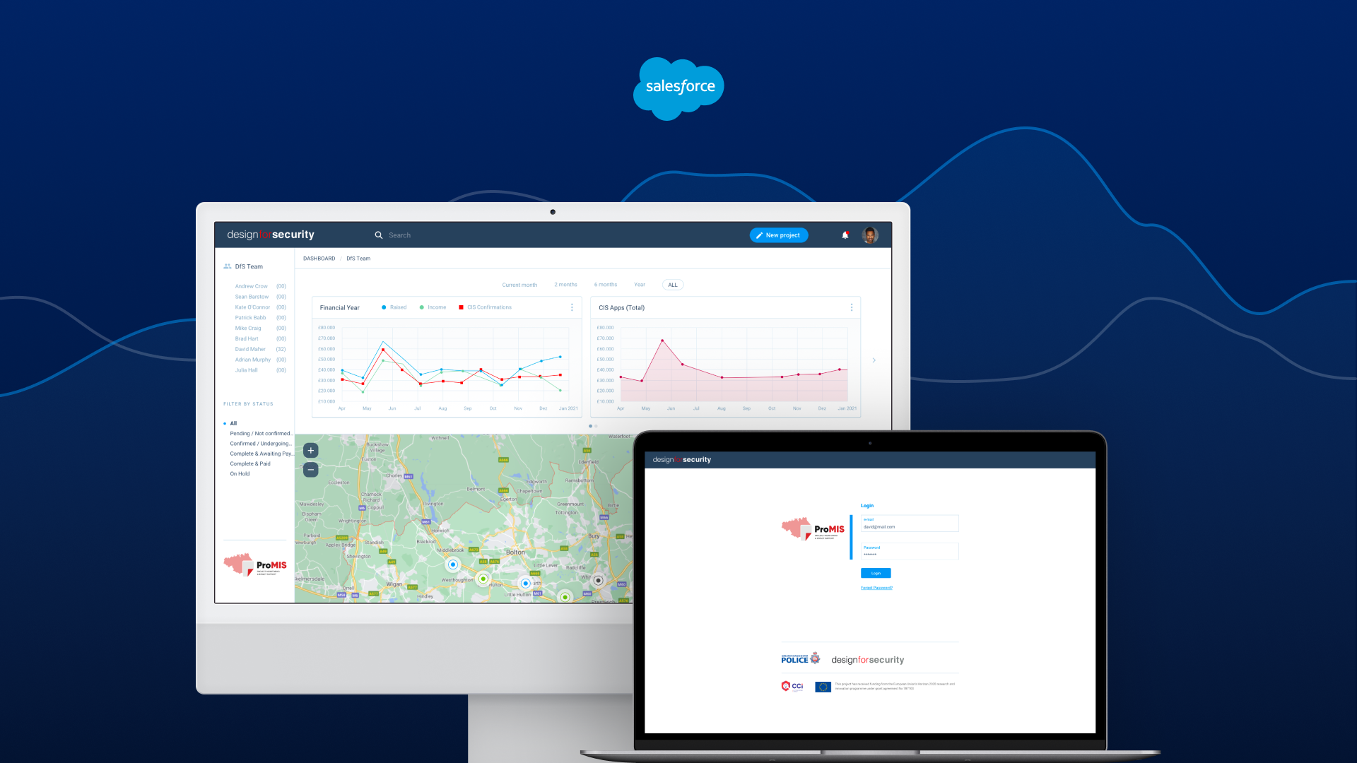 Cutting Crime Impact: Ferramenta ProMIS com Salesforce