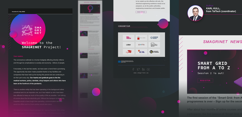 Smagrinet - Newsletters