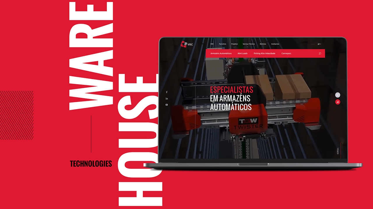 VRC Warehouse Technologies: Website